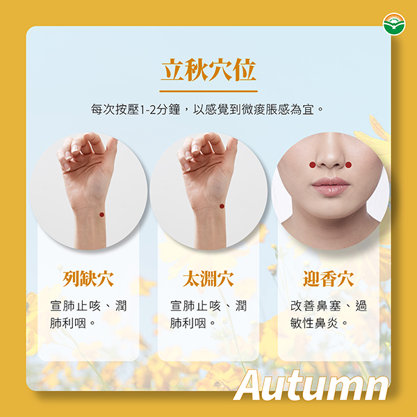 立秋穴位