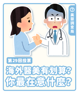 海外醫美真的比較划算？你最在意哪個風險？
